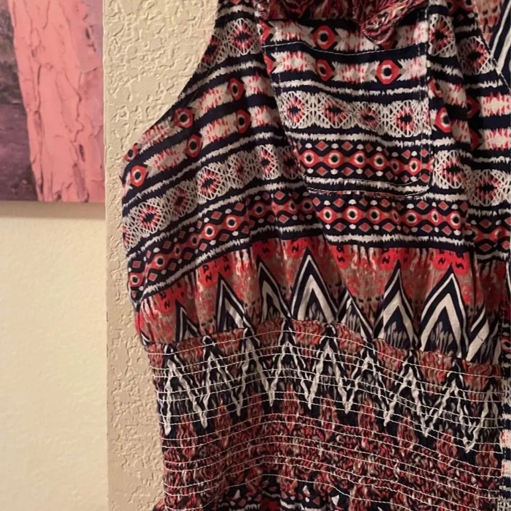 Plus Size Womens western look sleeveless dress size 3X pre-owned